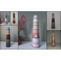 Stapelbekers Mushie retro